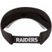 Men's Oakland Raiders New Era Heathered Black Speed Shadow Tech Visor 3066686